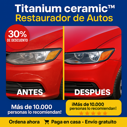 Titanium ceramic™ Restaurador de Autos