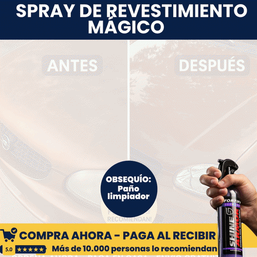 Spray de revestimiento magico