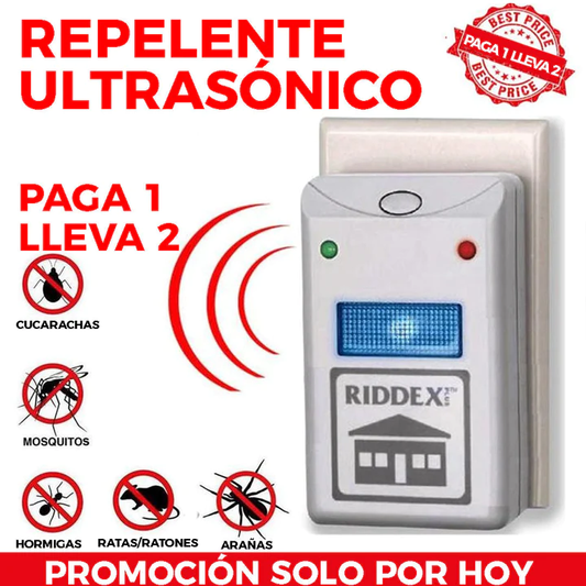 Repelente Ultrasónico Antiplagas