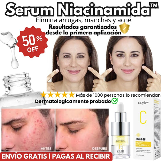 Serum Niacinamida I Elimina arrugas, manchas y acne